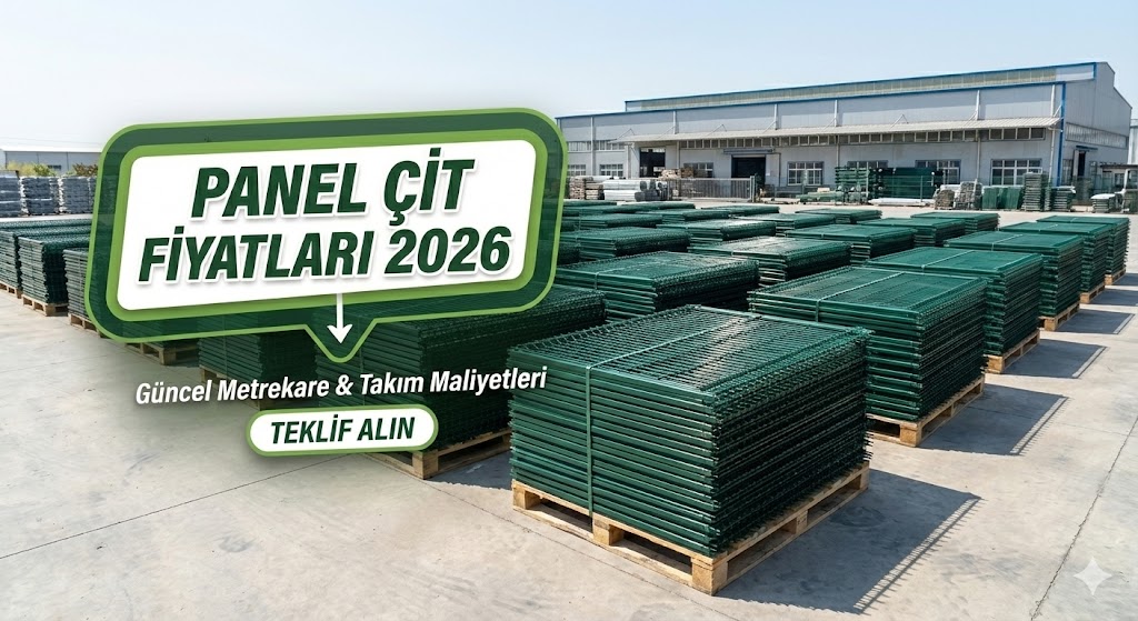 2026 Güncel Panel Çit Fiyatları ve Metrekare Maliyet Hesaplama