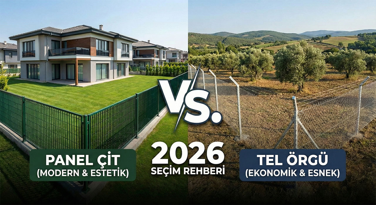 En Doğru Seçim Panel Çit mi? Tel Örgü mü?