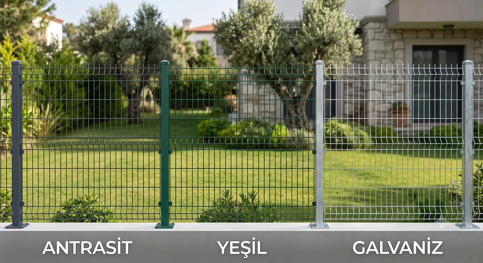Panel Çit Renkleri: En Çok Tercih Edilen RAL Kodları