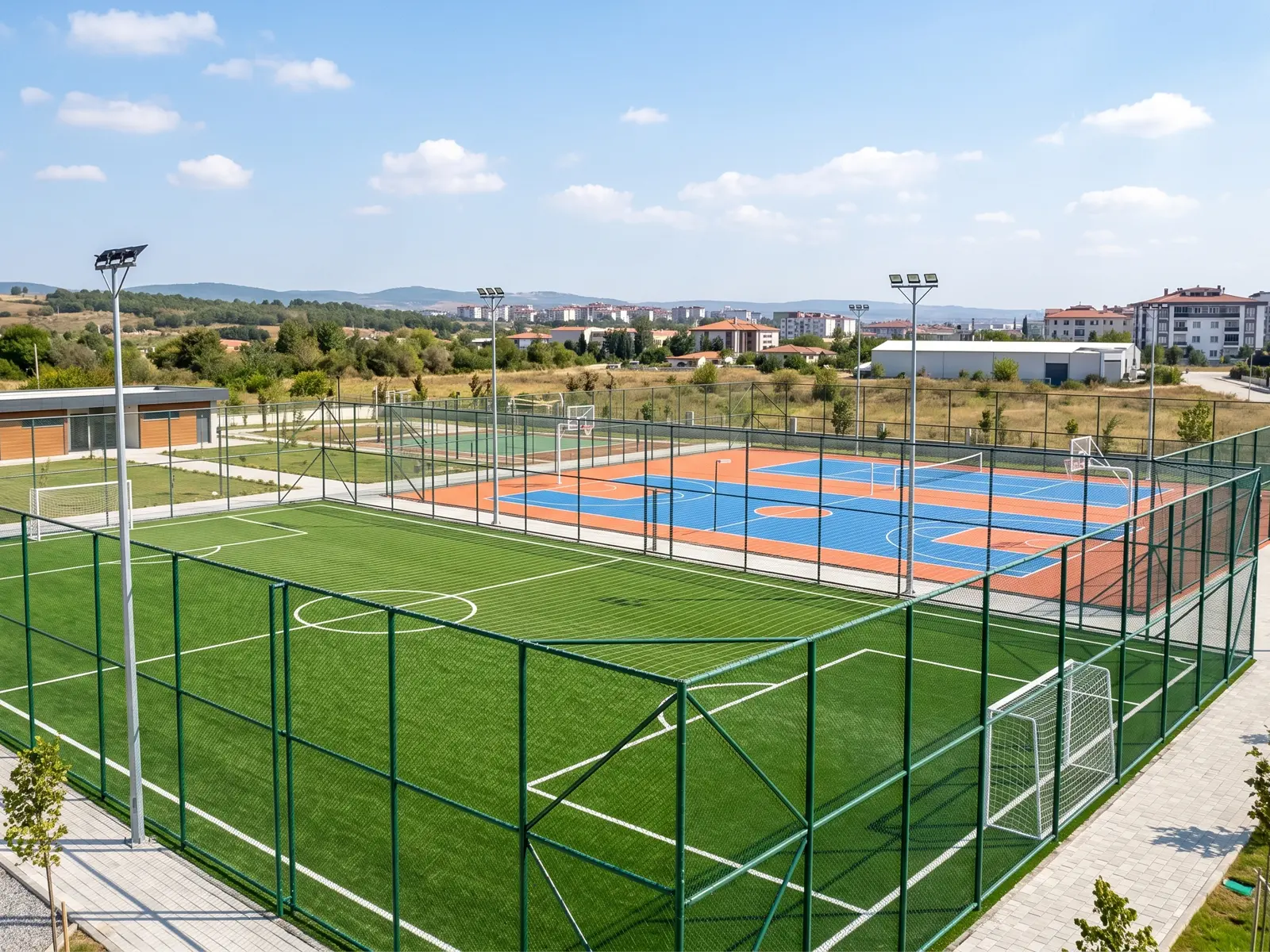 Spor Sahası Yapımı