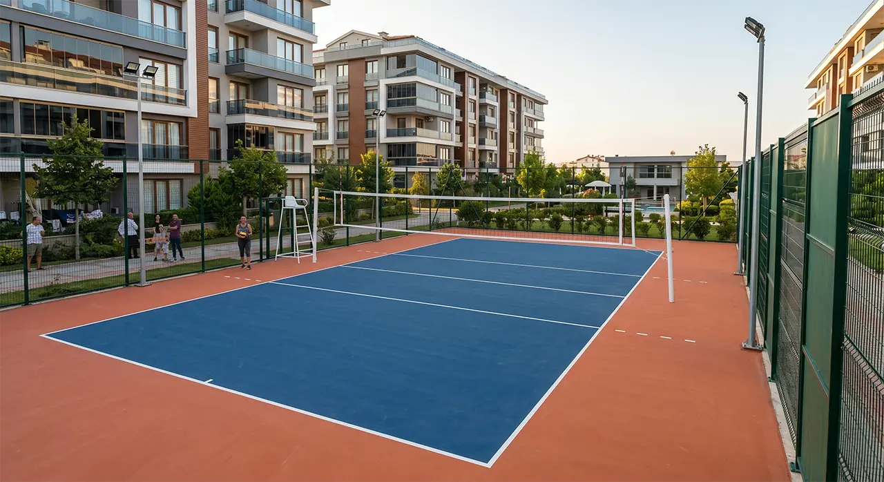 Voleybol Sahası Yapımı